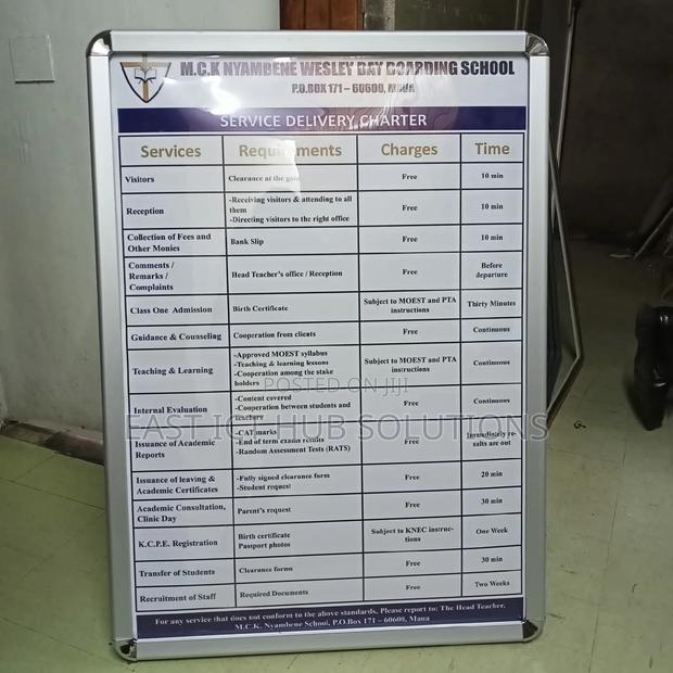 High Quality Snap Frames in Sizes Of: A0, A1, A2, A3, A4 - main view