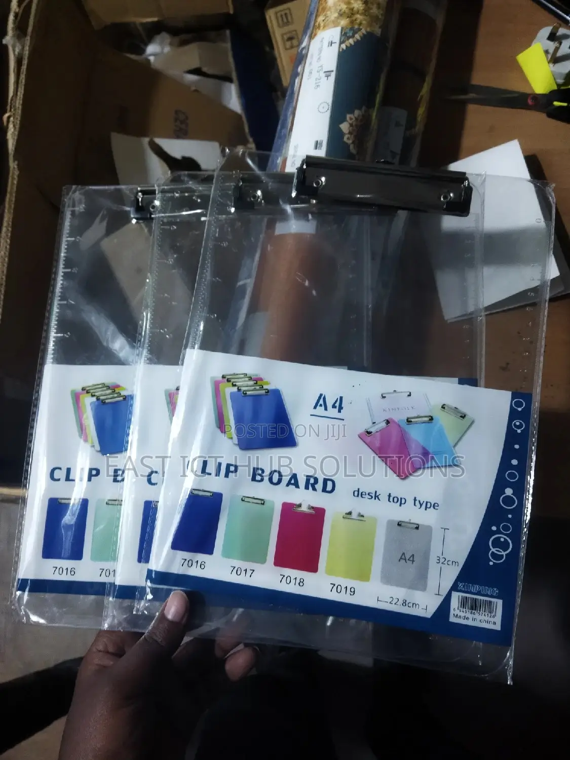 Clear Plastic Clipboards, Durable, 12.5 X 9 Inch