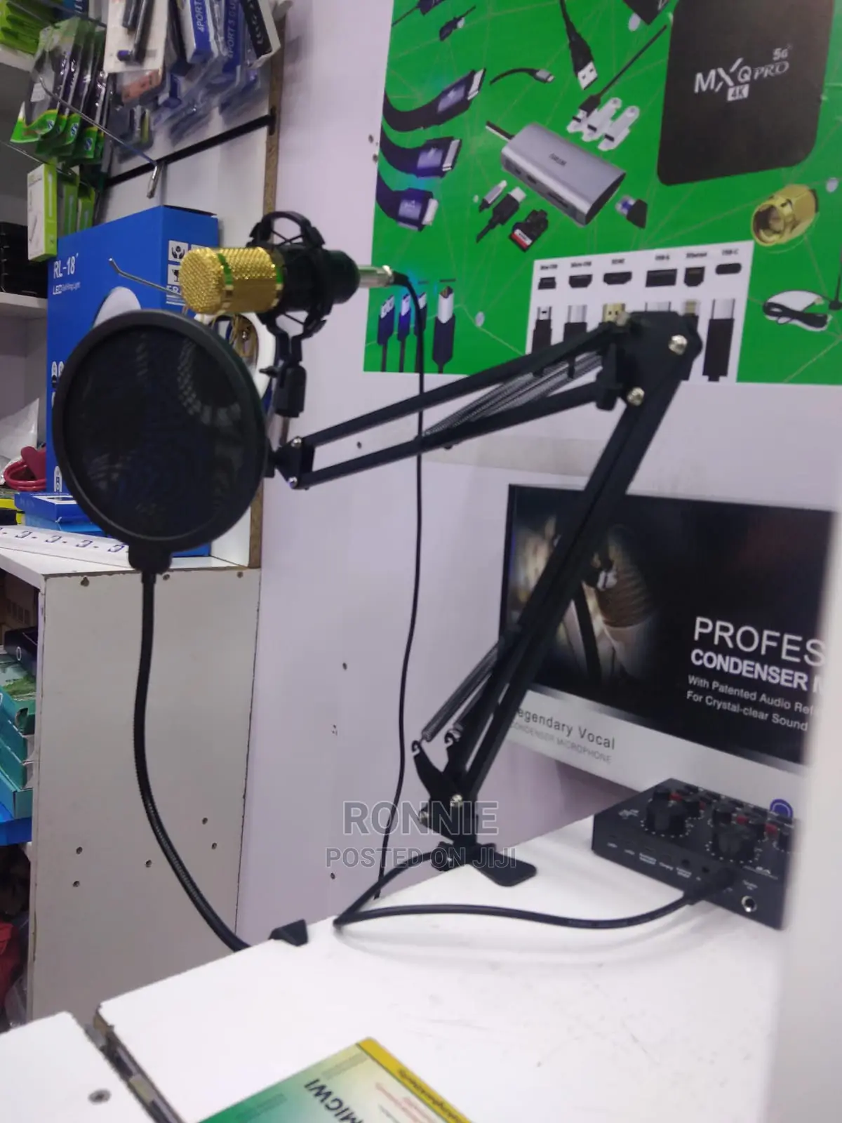 Studio Condenser Professional Microphone