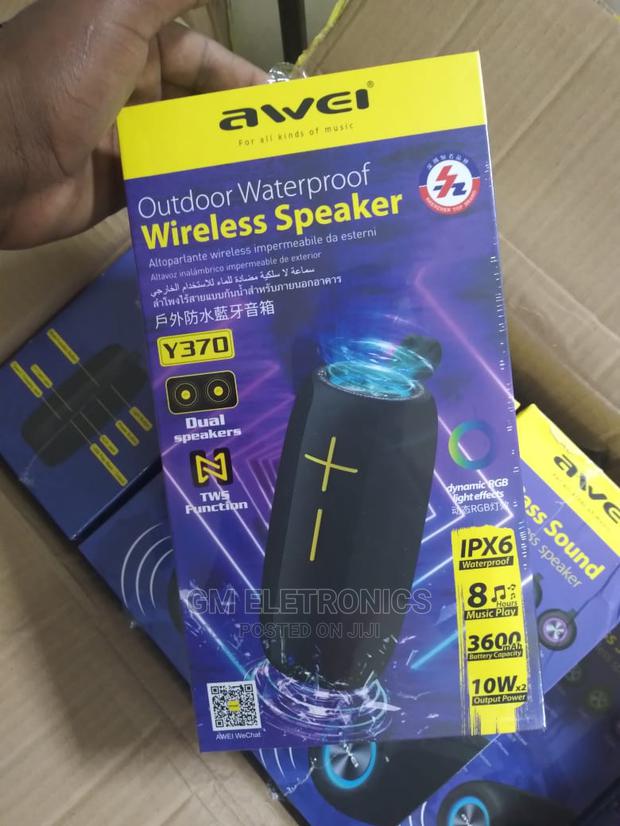Awei Y370 Portable Bluetooth Wireless IPX6 Speaker