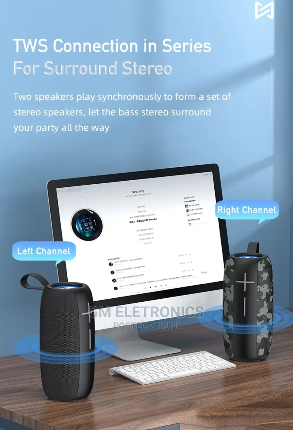 Outdoor Bluetooth Speaker.