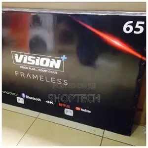 Vision Frameless 65" Smart Android Tv