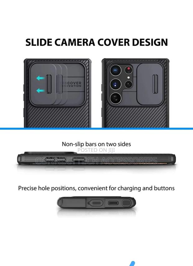 Samsung Galaxy S22 Ultra Nillkin Camshield Pro Back Case - thumbnail 7