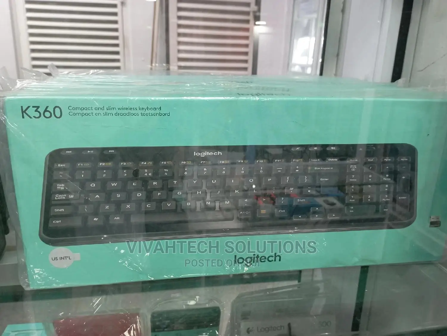 Logitech K360 Wireless Keyboard