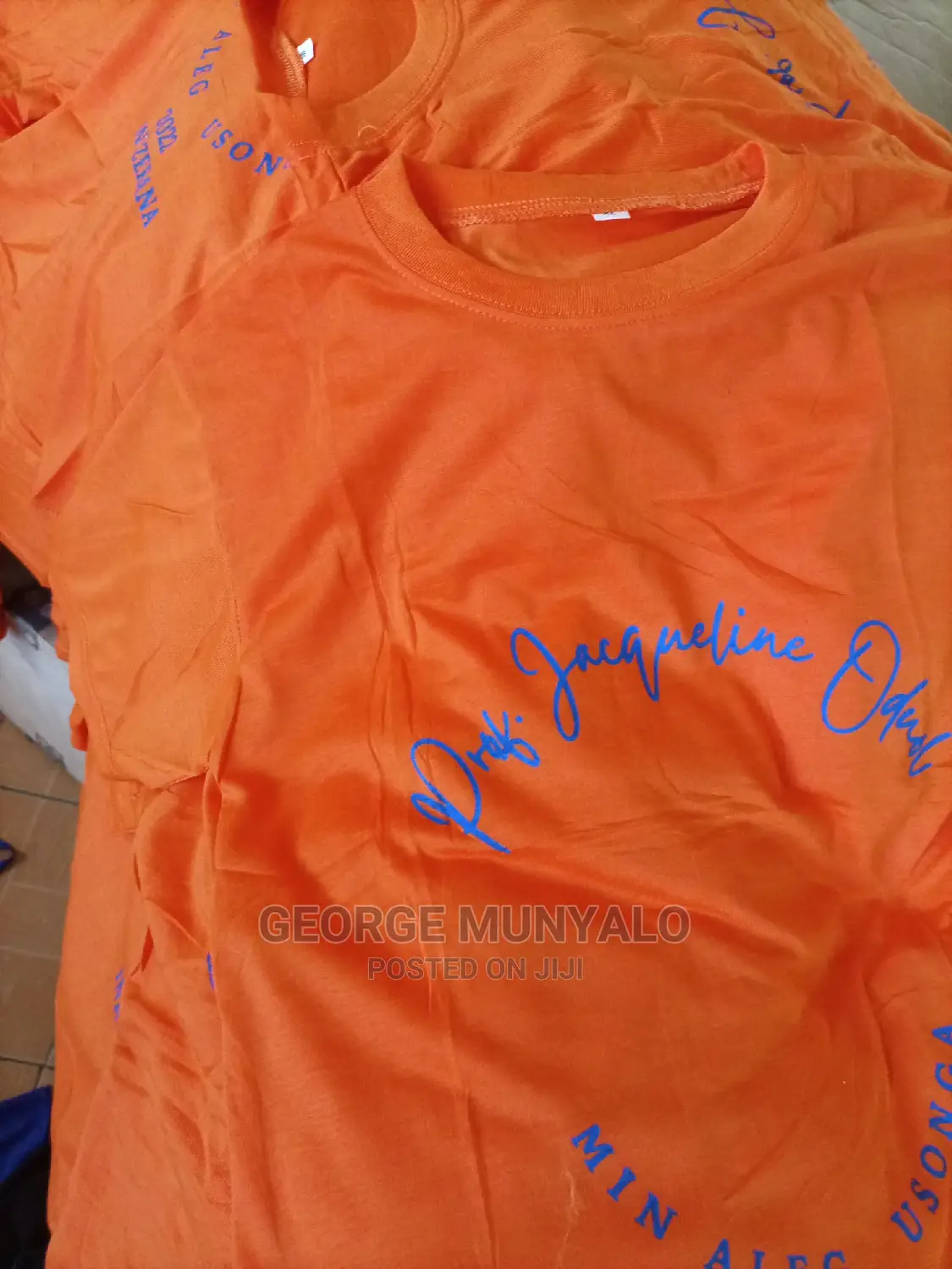 Plain Orange Campaign T-Shirts