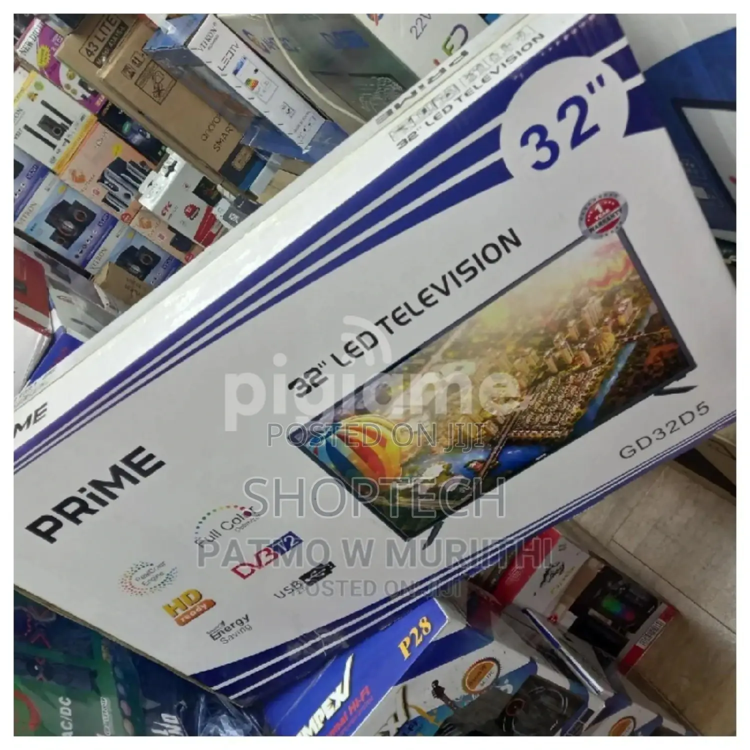 PRIME 32" Frameless Digital TV.
