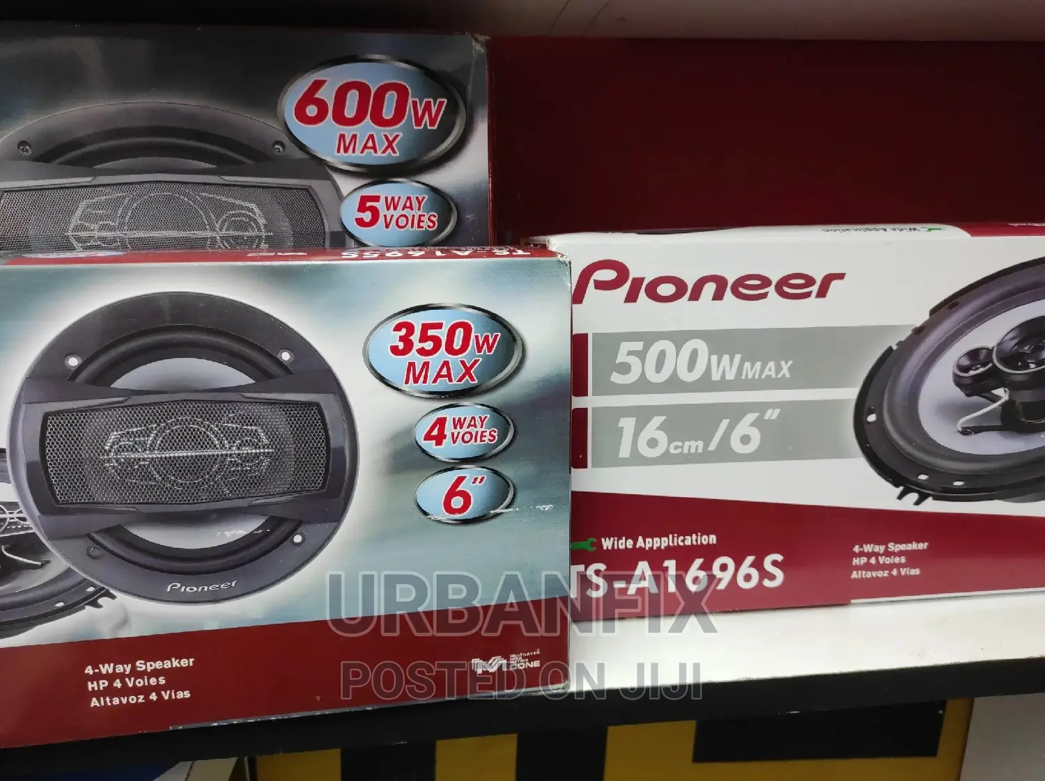 Pioneer Midrange Speakers 350watts and 500 Watts