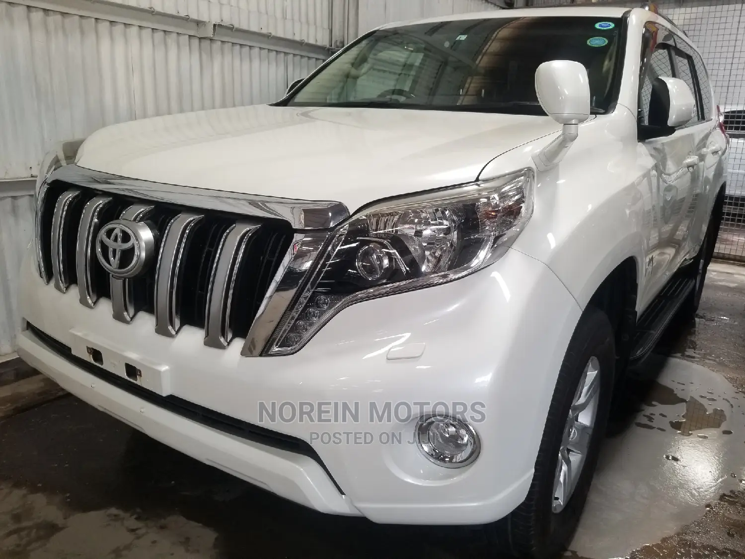 Toyota Land Cruiser Prado 2014 White
