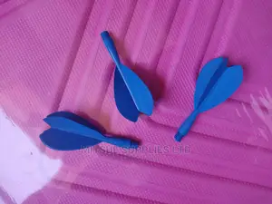 A Set of 9 Dart Flights- Blue
