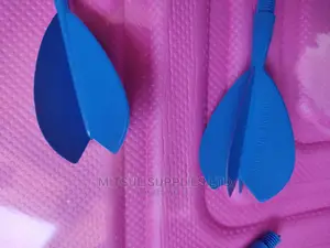 A Set of 9 Dart Flights- Blue