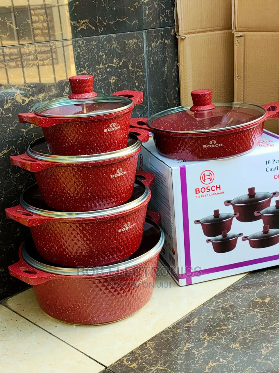 10pcs Bosch Cooking Pots
