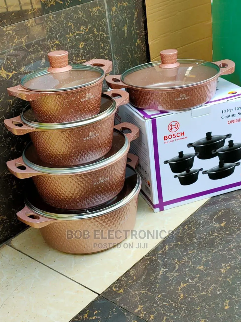 10pcs Bosch Cooking Pots