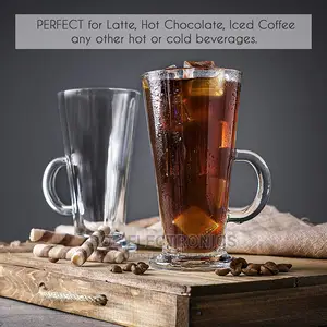 6 Tall Latte Glasses