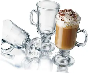 6 Irish Glass Mugs