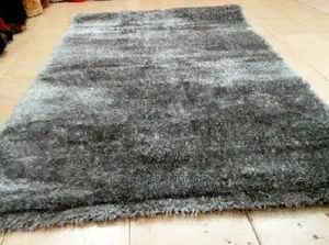 Grey Turkish Soft Fluffy Carpet