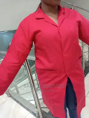 Safety Dust Coats Red-Safety Work Garment