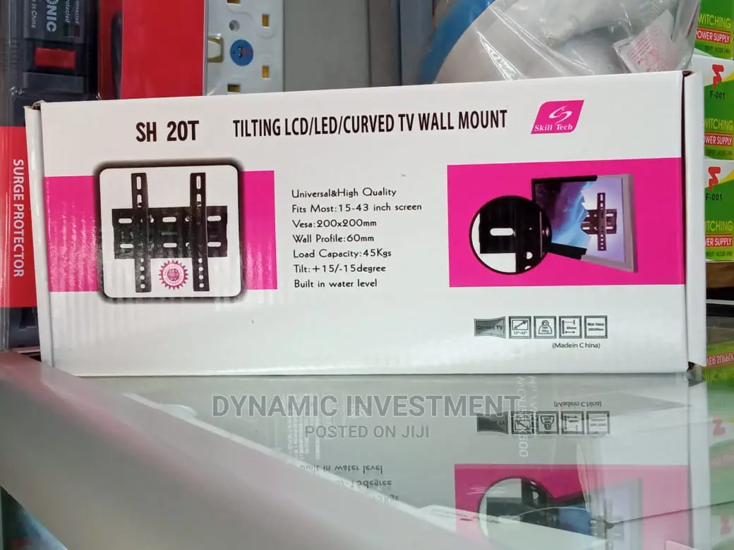 Tv Wall Mount/ Bracket-tilt (15"-43")