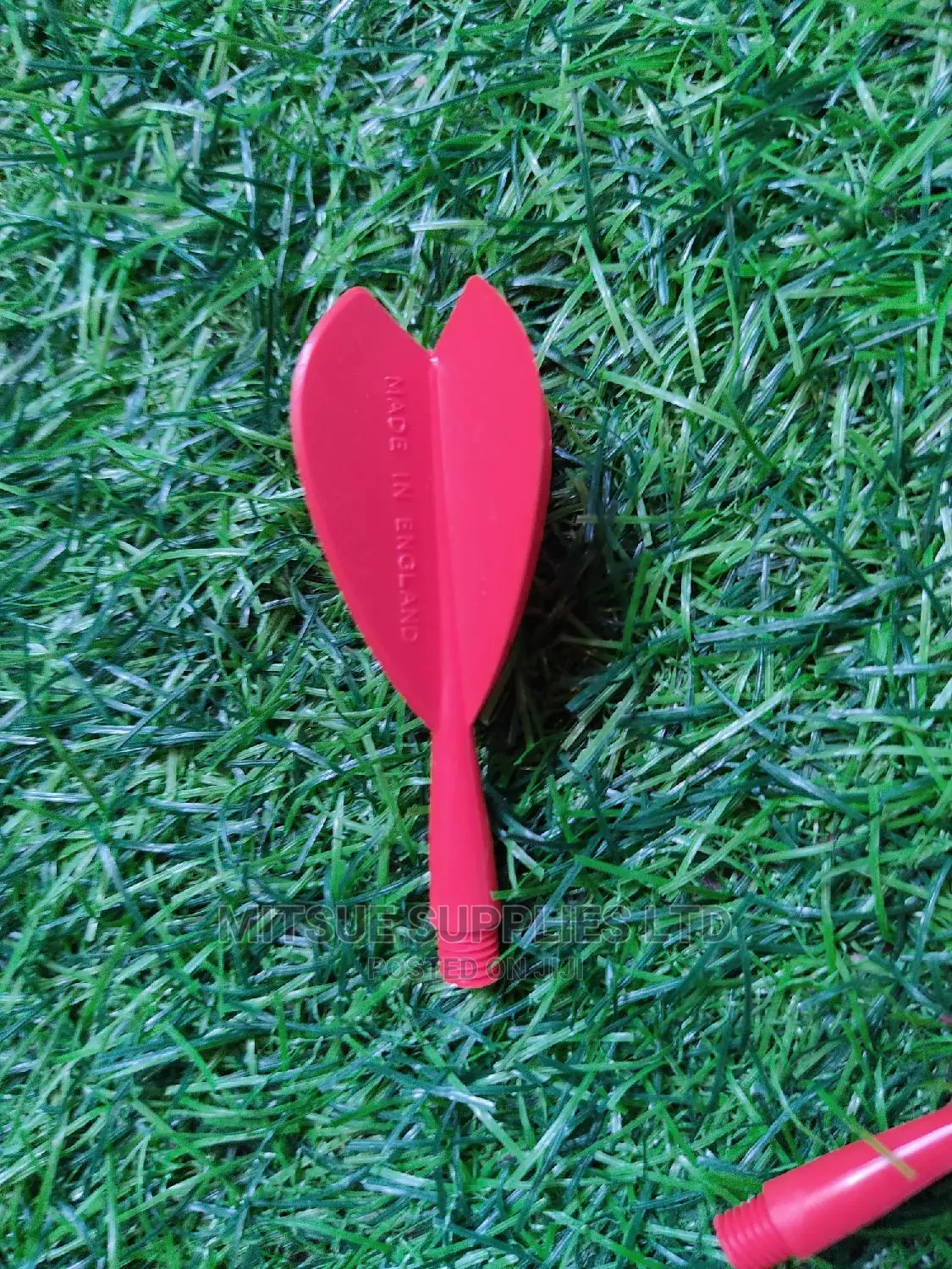 A Set of 9 Dart Flights - Red