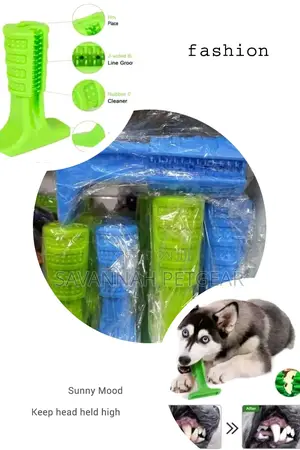 Rubber Dog Bone Toy Tooth Brush Treats