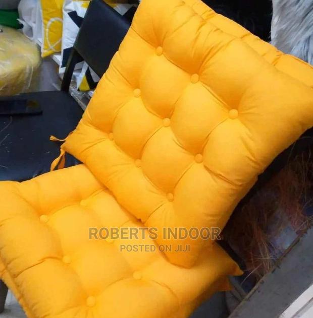 Yellow Chair Pad - main view