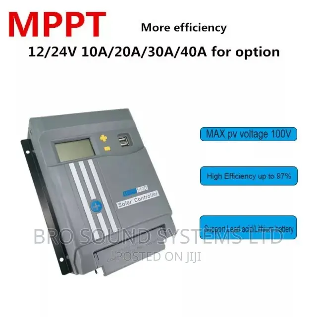 12volts / 24volts MPPT 40A Solar Charger Controller