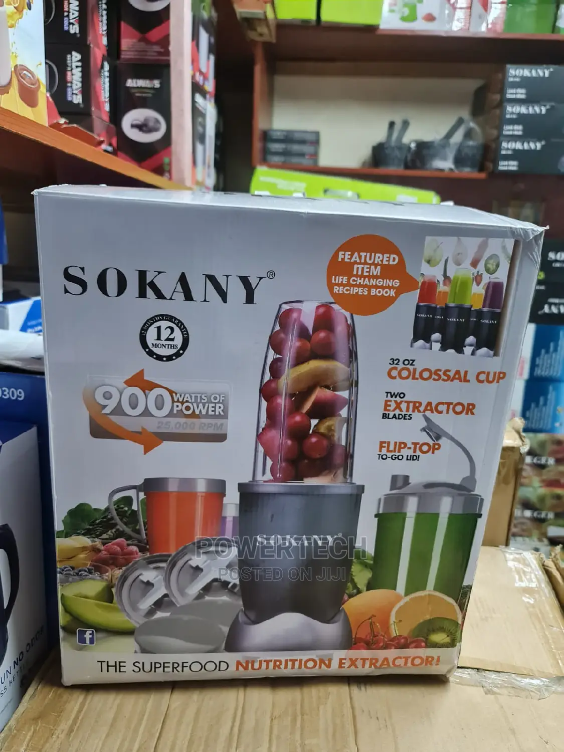 Sokany 900 Watts Nutri Bullet