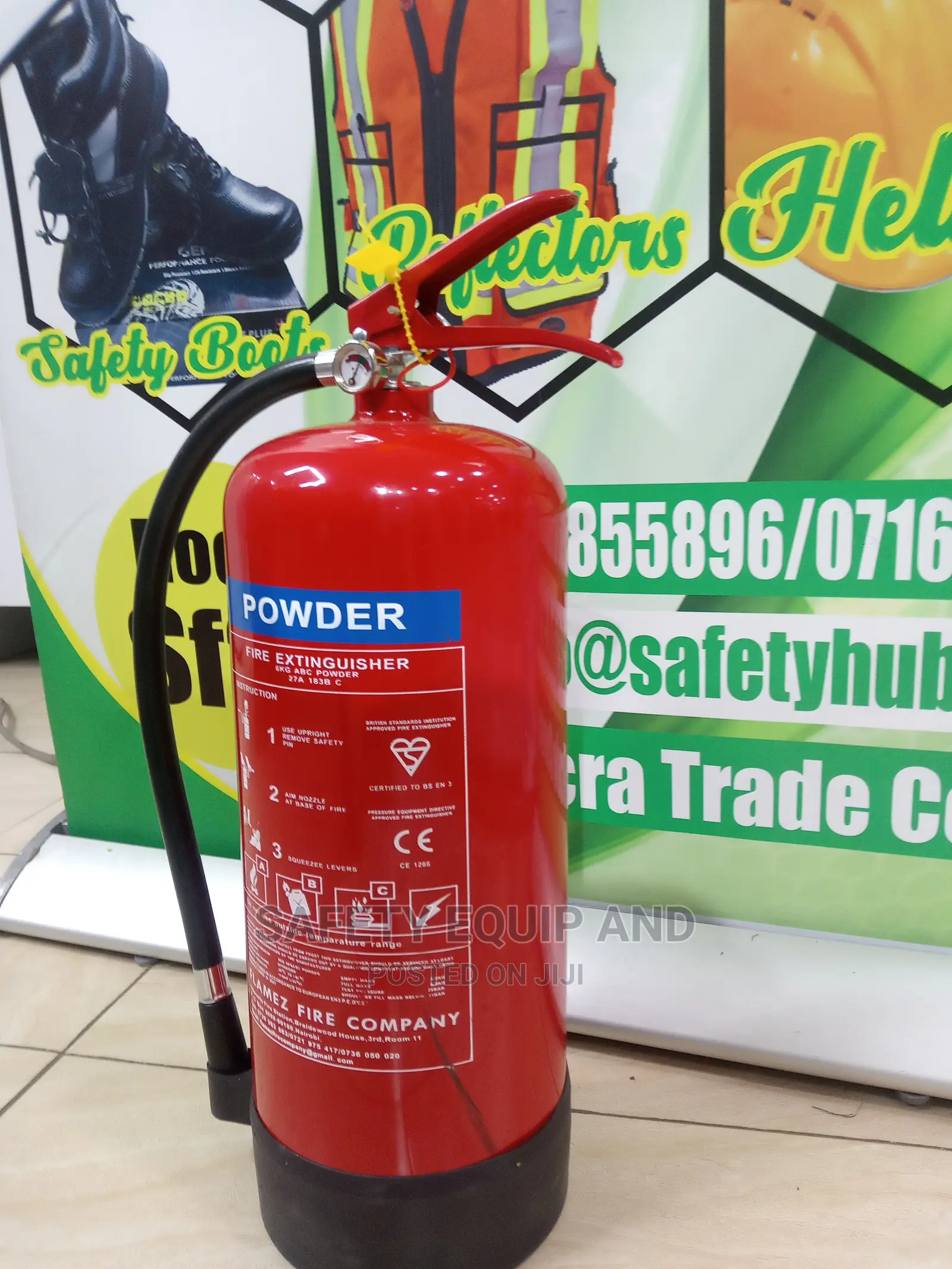 Extinguishers-Dry Powder 6kgs-Discounted