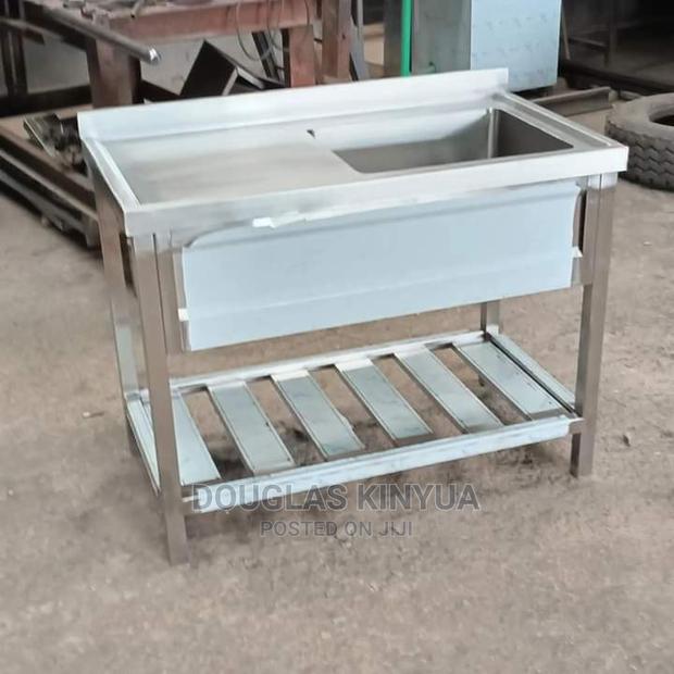 Kitchen Sink Stainless Steel Single Bowl
