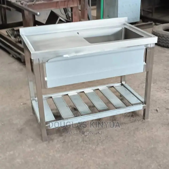 Kitchen Sink Stainless Steel Single Bowl