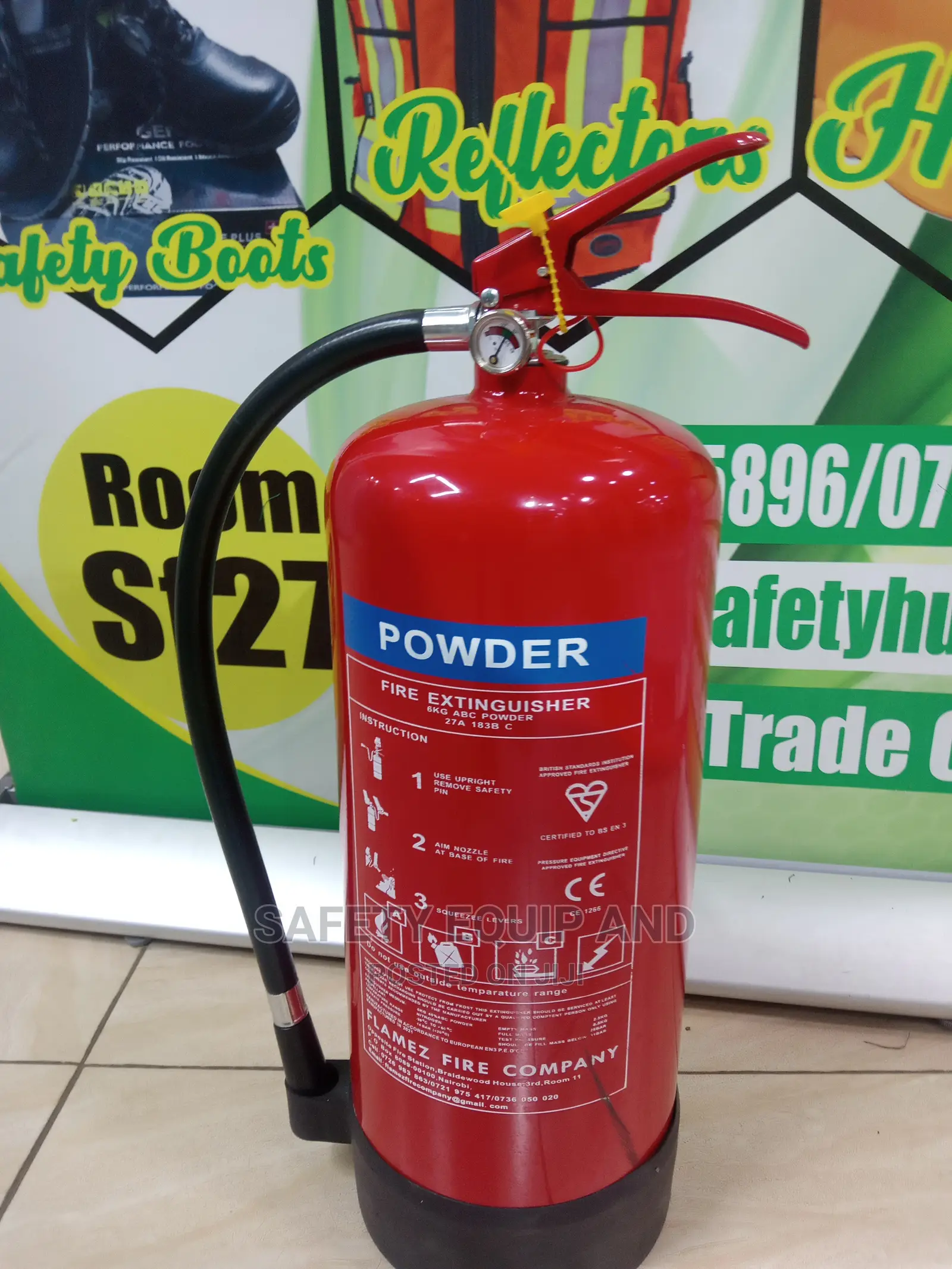 Safety 6kg Fire Equipment-Powder