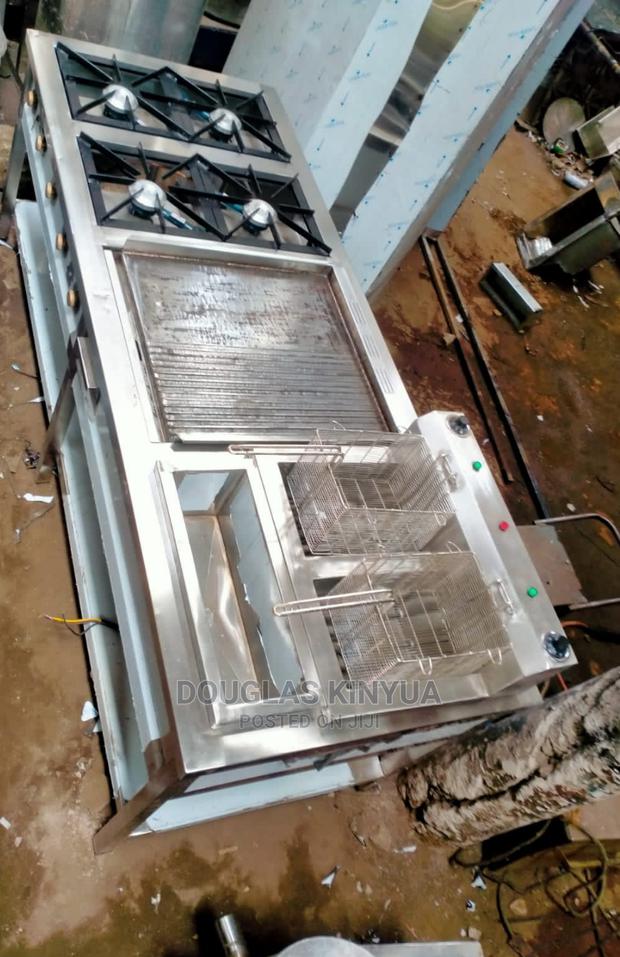 Combined Cooker Stainless Steel - main view