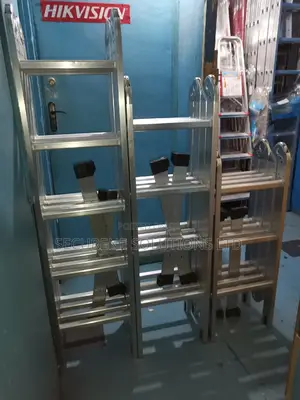 12ft Heavy Duty Multipurpose Aluminium Ladder in (3x4 Rung)