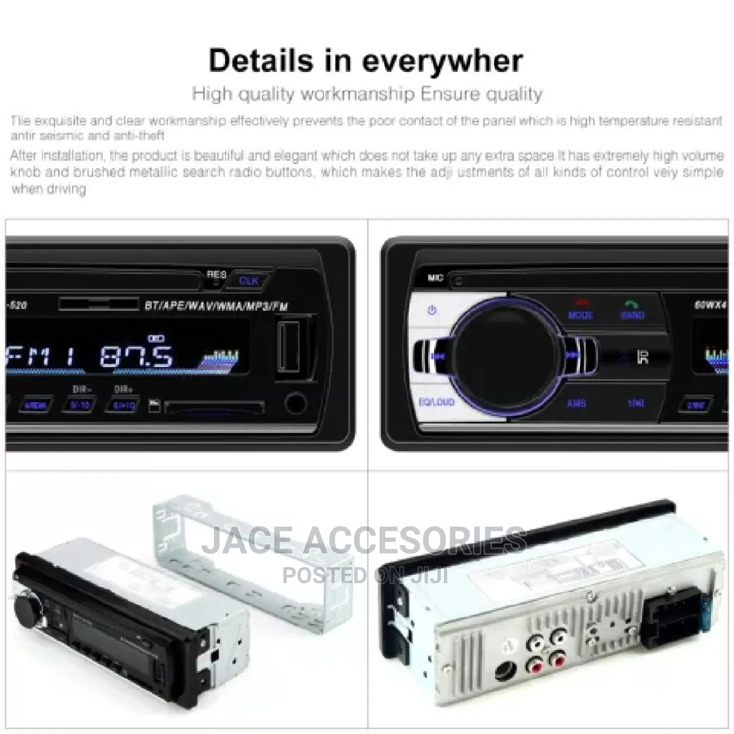 Quality Car Mp3 Radio