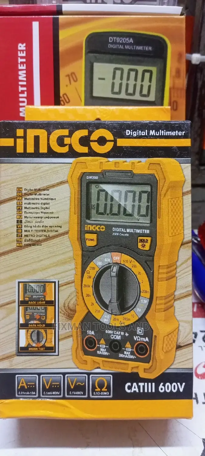 INGCO PERFECT MULTIMETER, 1 Yr Warranty in Nairobi Central Measuring