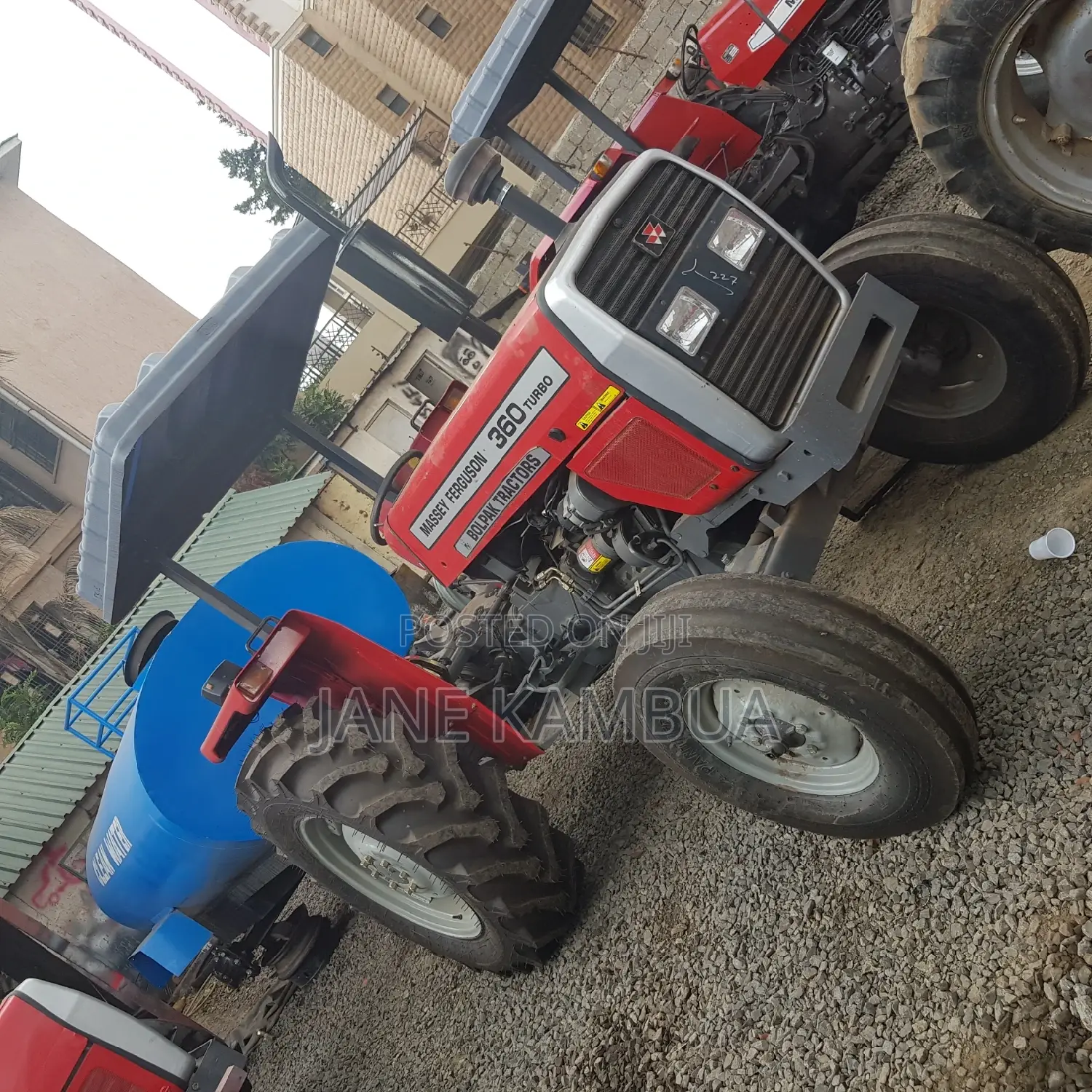 Water Tanks Red