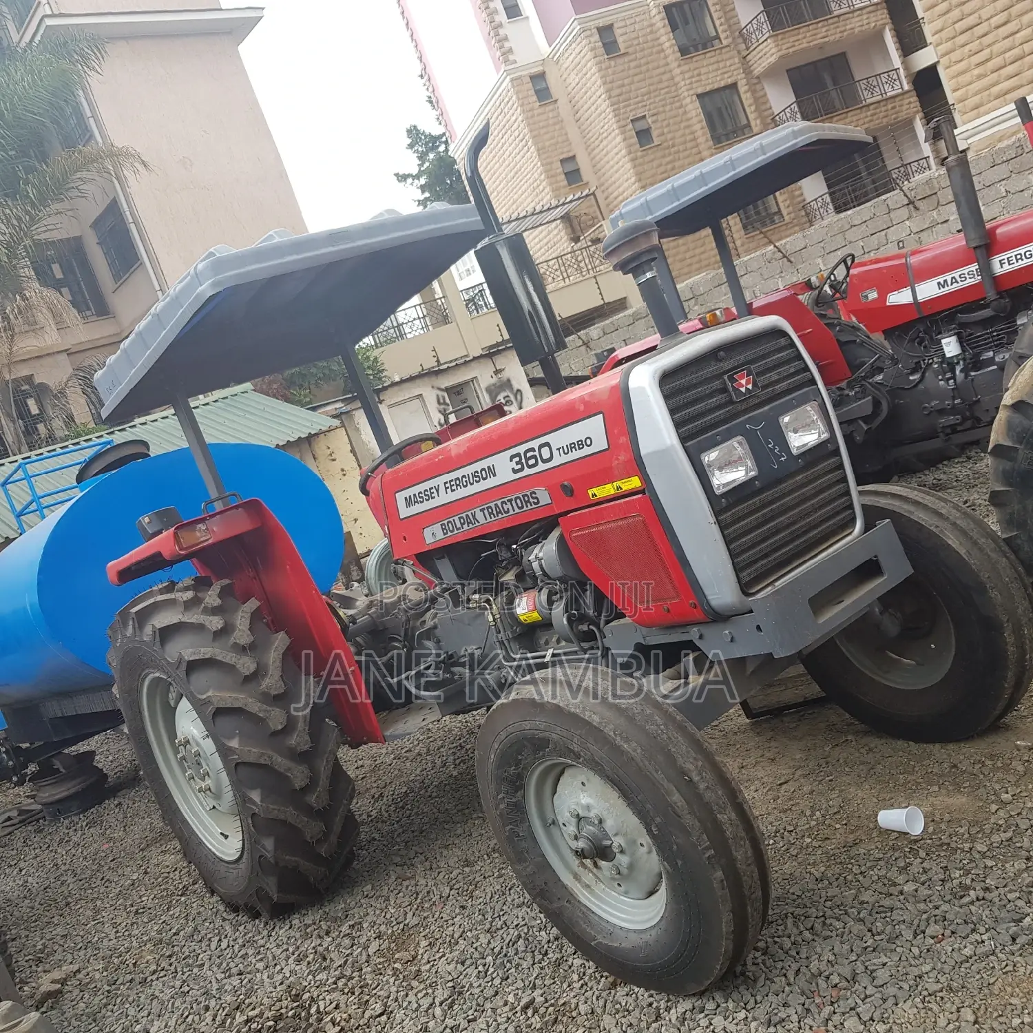 Water Tanks Red