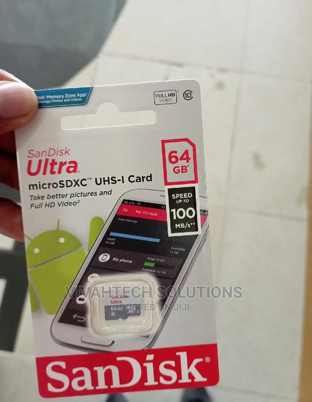 Sandisk Microsd CLASS 10 100MBPS 32GB - thumbnail 2