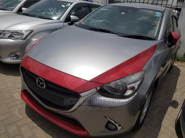 Mazda Demio 2014 Gray - thumbnail 2