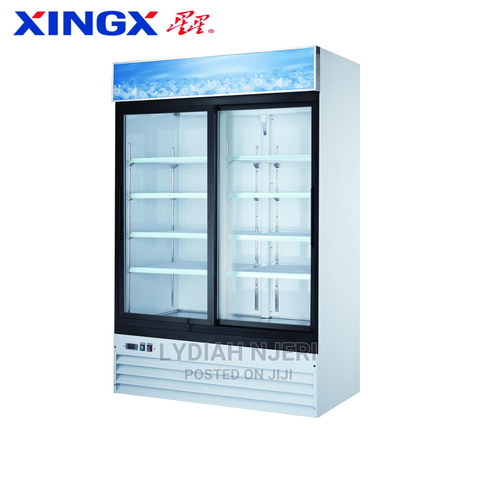 Commercial Display Refrigerator 2 Doors in Nairobi Central Restaurant