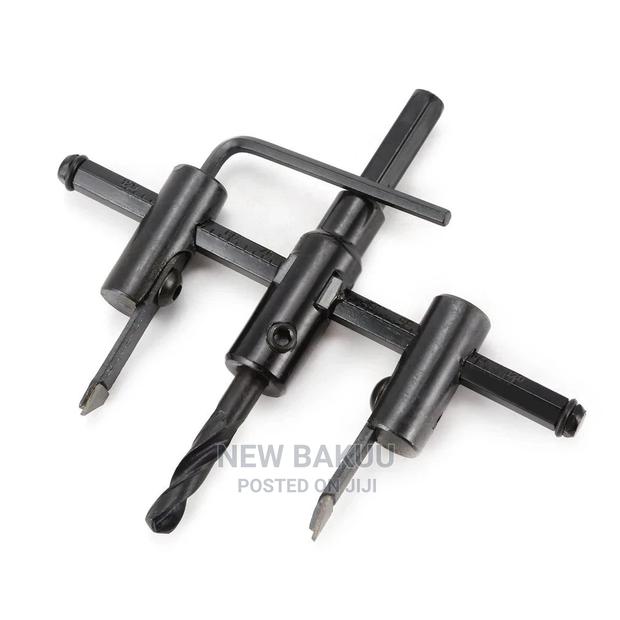 30-120mm Adjustable Circle Cutter Aircraft Type Opener Alloy - main view