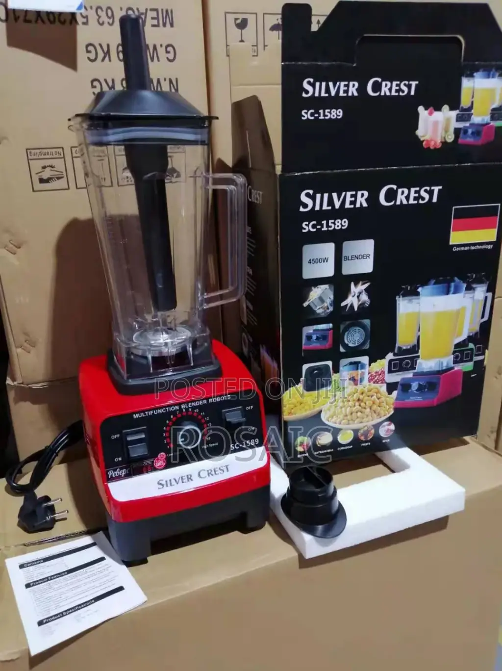 Silver Crest Commercial Blender