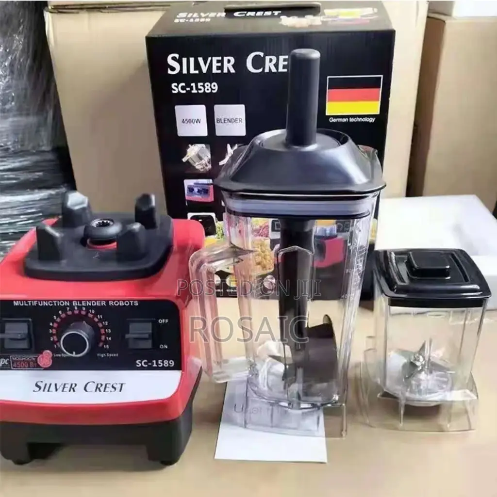 Commercial Blender Silver Crest 4500 Watts