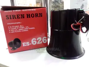 110db 12v 3 Sound PA System Loud Horn Siren Alarm
