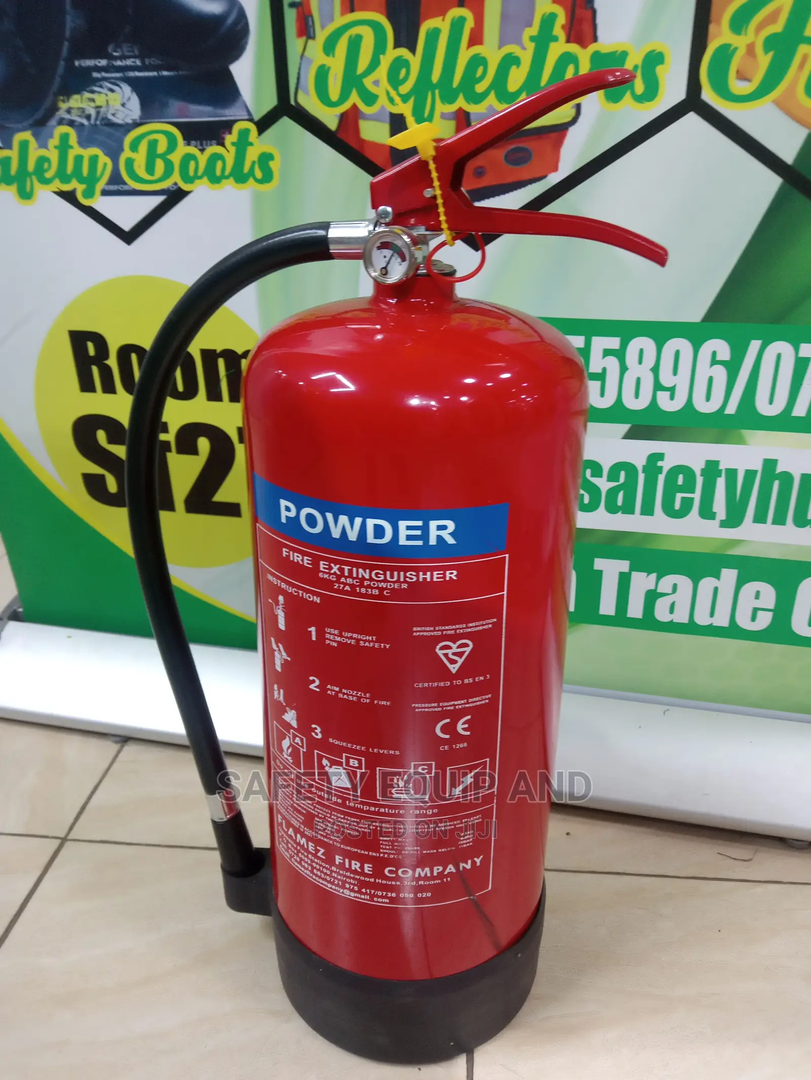 Powder Fire Extinguishers6kgsBest Extinguisher in Nairobi Central
