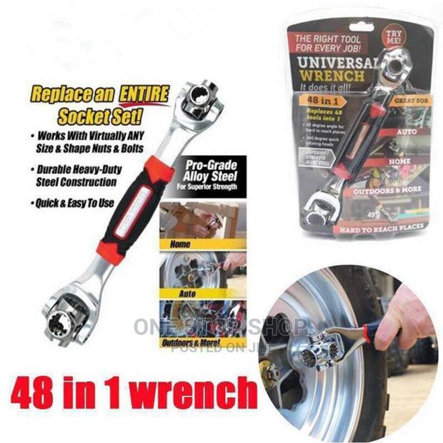 Stainless Steel Universal Socket Wrench - main view