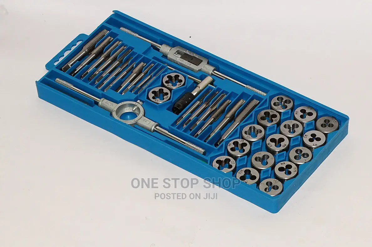 40pcs Hand Tools M3_M12 Tap Die Set Screw Thread Metric Tap