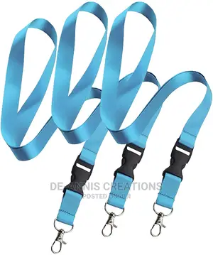Light Blue Lanyards