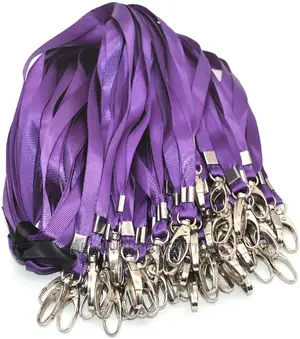 Purple Lanyards Branded