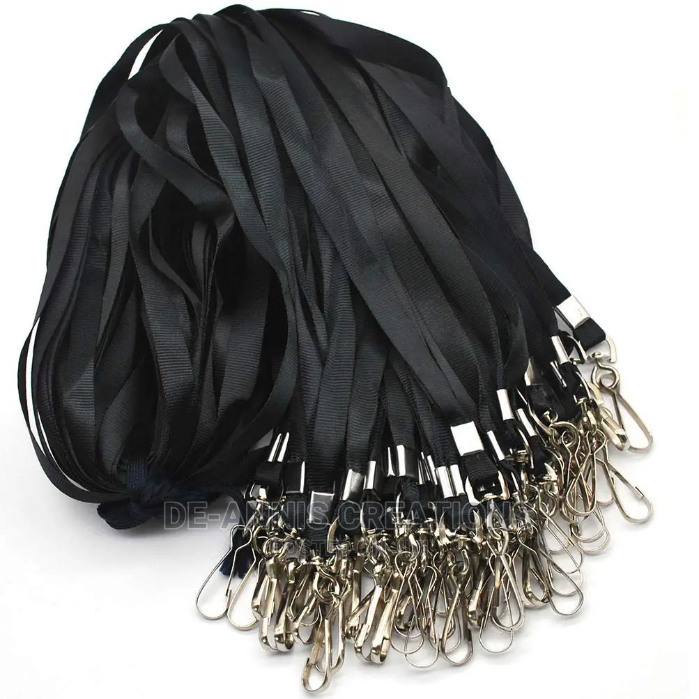 Lanyards Black Branded
