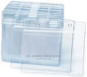 Clear PVC ID Holders